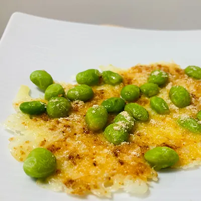 パリパリチーズ+えだまめ