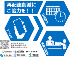 経産省・国交省・エコ配送にご協力ください