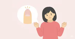 爪の縦線と肝臓の関係