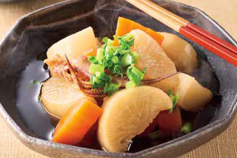 するめと大根の煮物